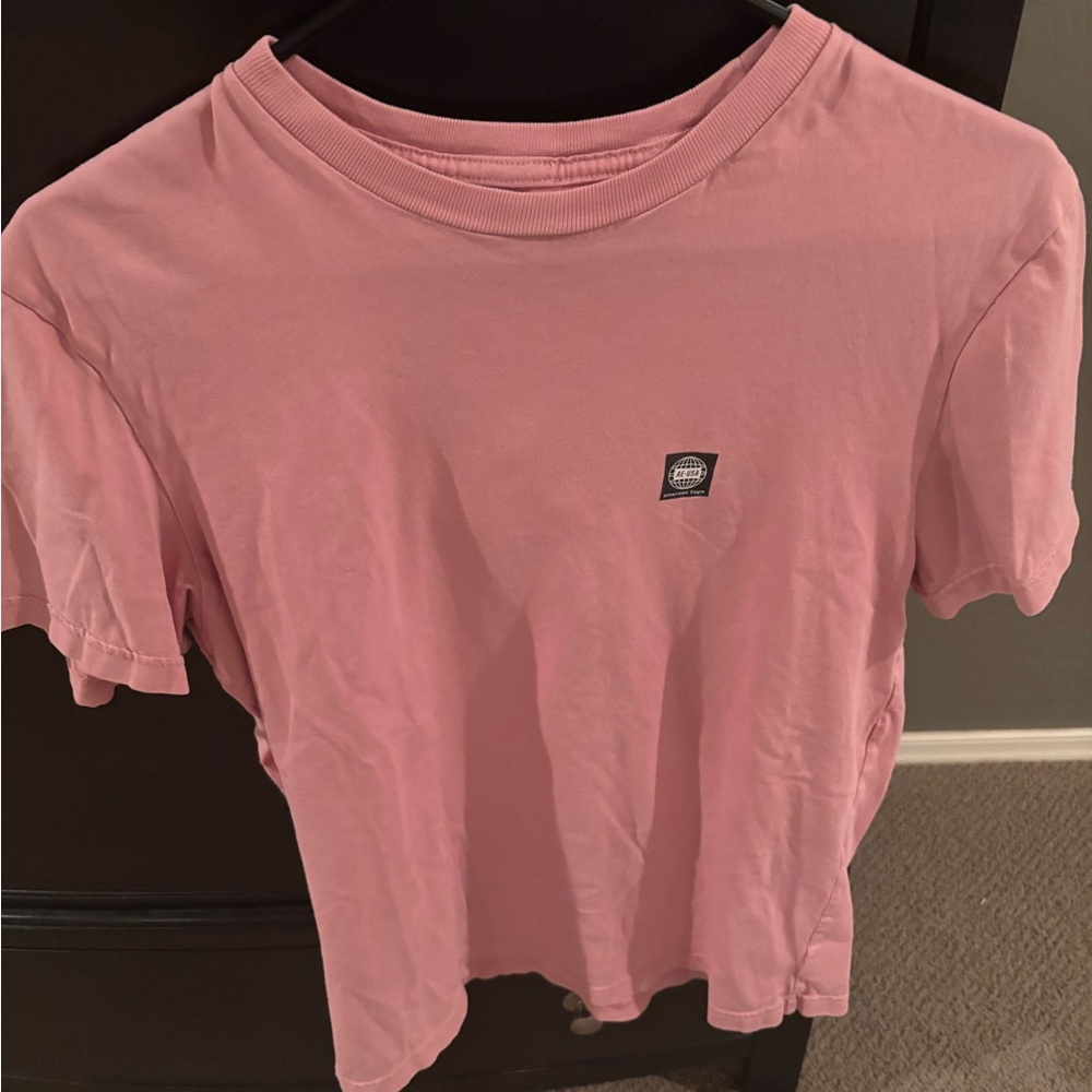 American Eagle Outfitters Soft Pink Tee